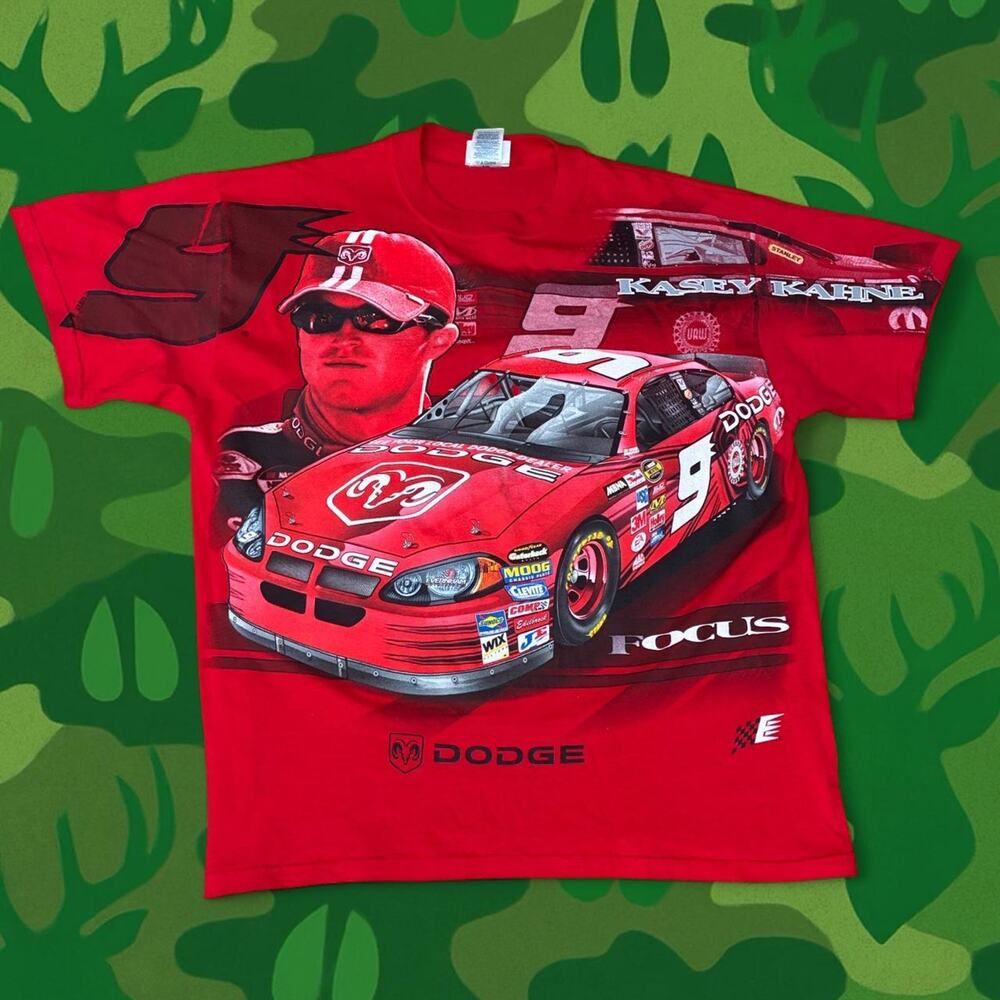Vintage 2005 kasey kahne nascar AOP Size L
